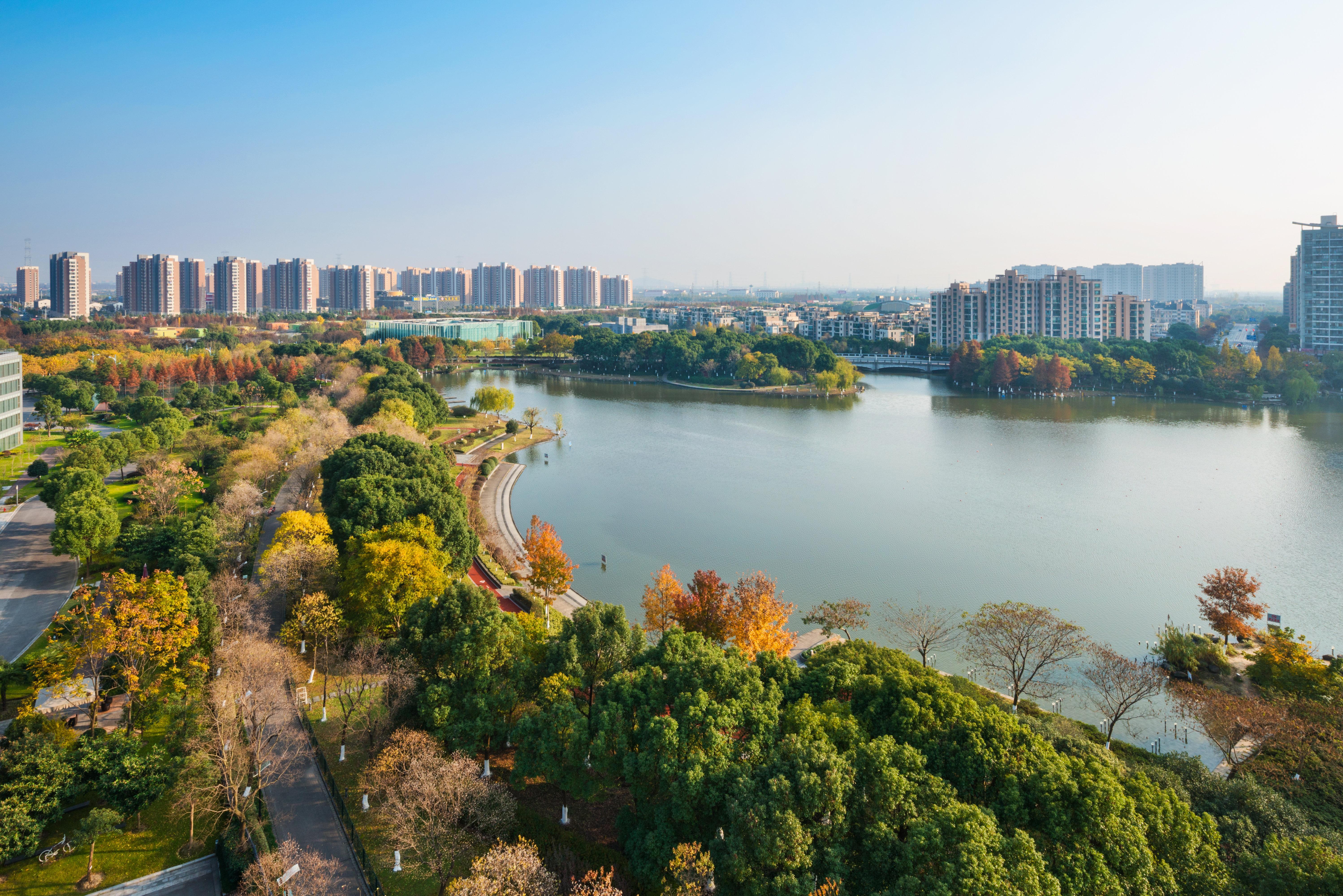 Crowne Plaza Shanghai Xiayang Lake By Ihg Qingpu Zewnętrze zdjęcie
